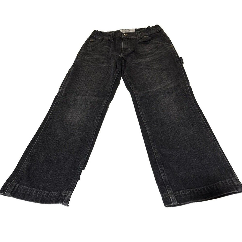 Urban Pipeline Jeans Boys Size 10 Regular Black Carpenter Pants